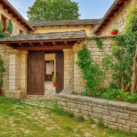 Archontiko Rapti Stone Traditional House Monodendri Extérieur photo